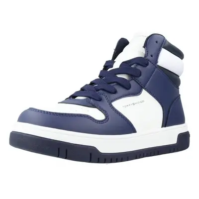 Tommy Hilfiger PADDED FLAG HIGH TOP Modrá