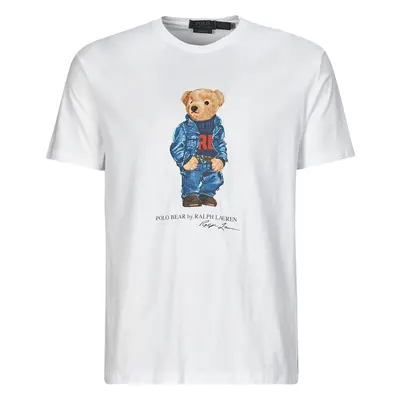 Polo Ralph Lauren T-SHIRT AJUSTE EN COTON POLO BEAR Bílá