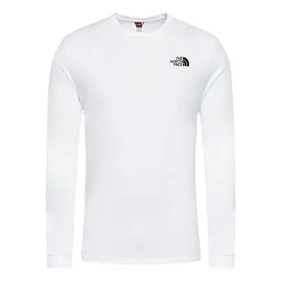 The North Face M LS SIMPLE DOME TEE Bílá