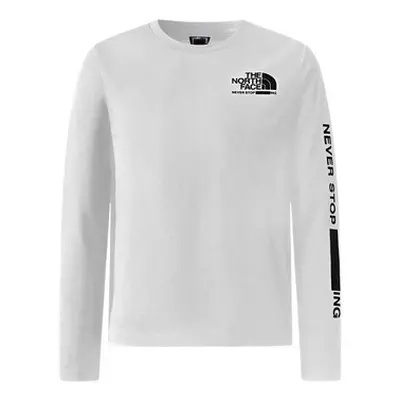 The North Face TEEN GRAPHIC L/S TEE 2 Bílá