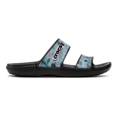 Crocs CLASSIC TIEDYE GRPH Modrá