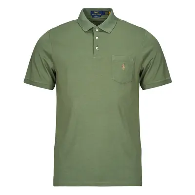 Polo Ralph Lauren POLO EN JERSEY AVEC POCHE Khaki