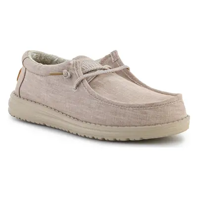 HEYDUDE Lifestylové boty Wally Youth Basic Beige 40041-205 Béžová