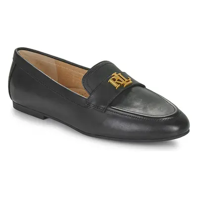 Lauren Ralph Lauren AVERI III-FLATS-LOAFER Černá