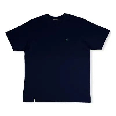 Organic Monkey Spikey Lee T-Shirt - Navy Modrá