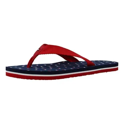 Tommy Hilfiger FLAG FLIP FLOP Červená