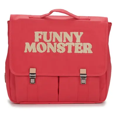 Jojo Factory CARTABLE UNIE PINK FUNNY MONSTER Růžová