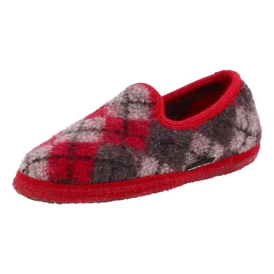 Haflinger SLIPPER JAQUARD Červená