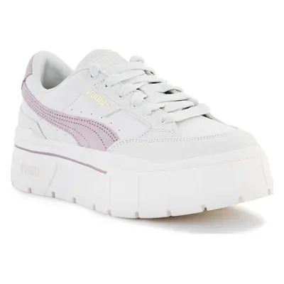 Puma Mayze Stack Premium Whisper White Lilac 384421-01 Bílá