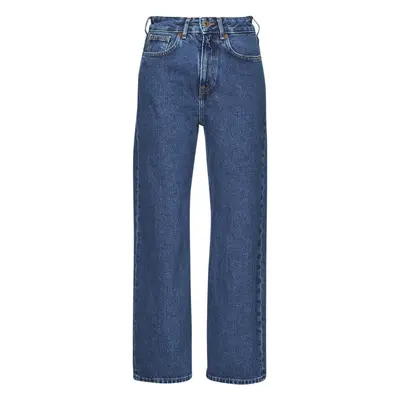 Pepe jeans STRAIGHT JEANS UHW Modrá