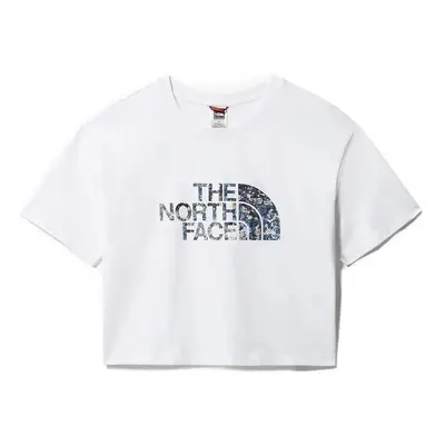 The North Face W CROPPED EASY TEE Bílá