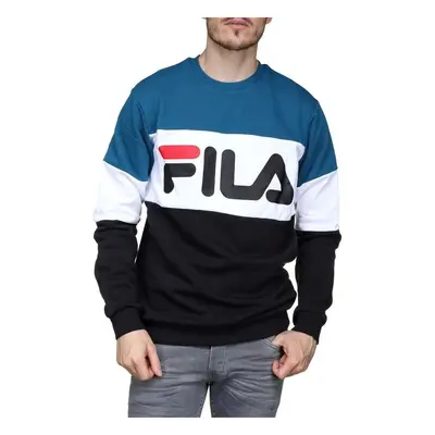 Fila MEN STRAIGHT BLOCKED CREW Modrá