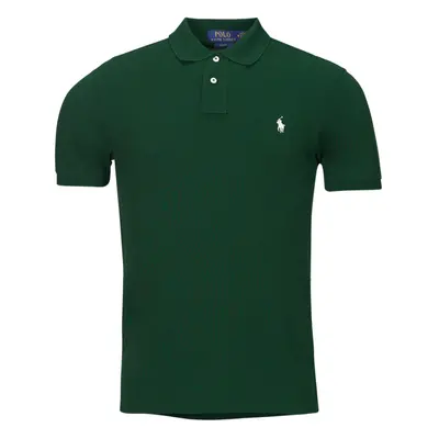 Polo Ralph Lauren POLO AJUSTE SLIM FIT EN COTON BASIC MESH Zelená