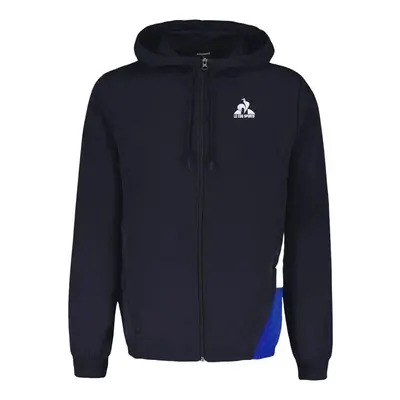 Le Coq Sportif CT FZ HOODY N°1 M Modrá