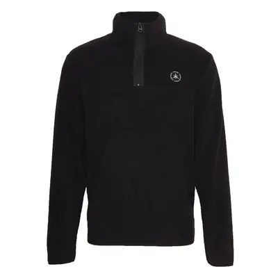 Jack & Jones JCOTECH POLAR SWEAT HIGH NECK Černá