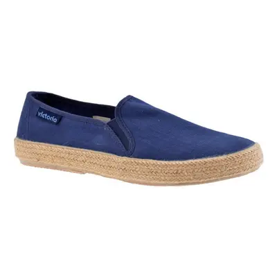 Victoria Slip On Corda Modrá