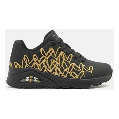 Skechers 177975 UNO GOLDEN HEART Černá