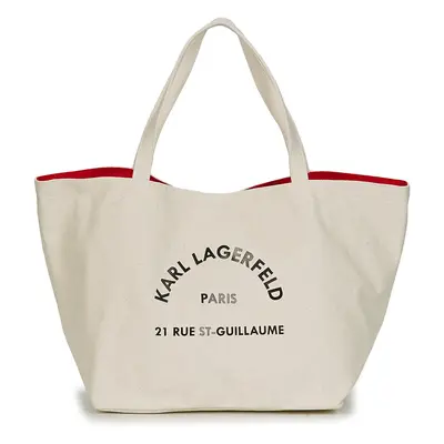 Karl Lagerfeld RUE ST GUILLAUE CANVAS TOTE Béžová