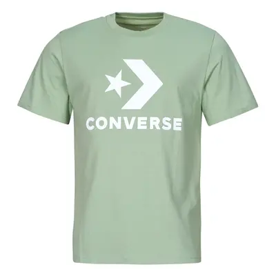 Converse STAR CHEVRON LOGO STANDARD-FIT T-SHIRT Zelená