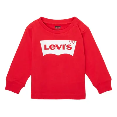 Levis L/S BATWING TEE Červená