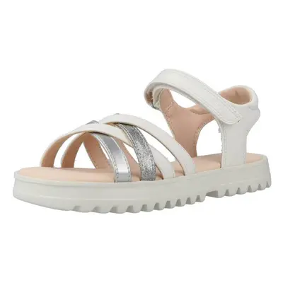 Geox J SANDAL CORALIE GIR Bílá