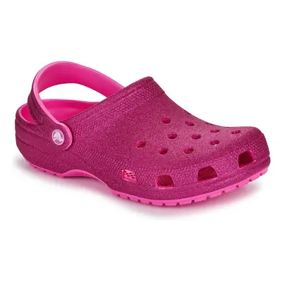 Crocs Classic Glitter Clog Růžová