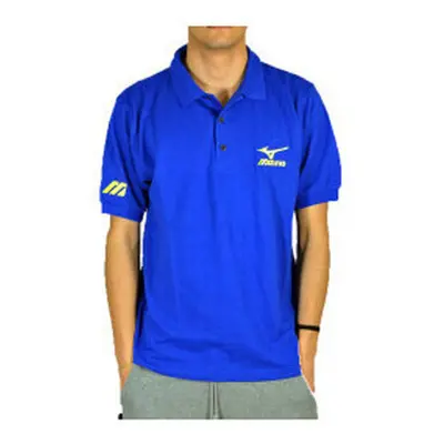 13 Mizuno poloshirt Modrá