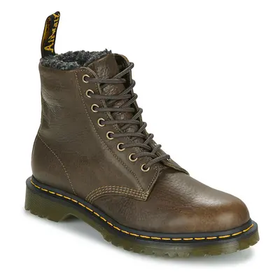 Dr. Martens 1460 DMS OLIVE GRIZZLY Hnědá