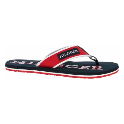 Tommy Hilfiger Plážové pantofle FM0FM05024XLG Primary Red Červená