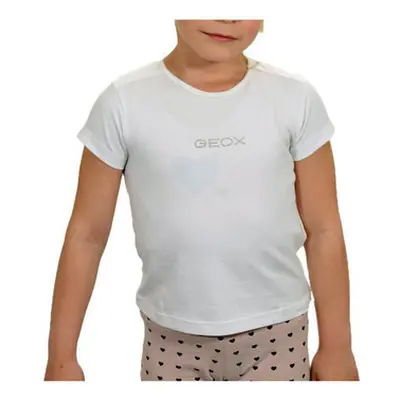 Geox T-shirt Bílá