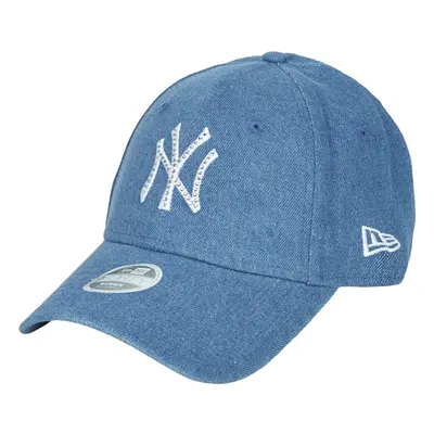 New-Era FEMALE DIAMANTE DENIM 9FORTY® NEW YORK YANKEES Modrá