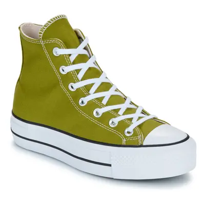 Converse CHUCK TAYLOR ALL STAR LIFT PLATFORM Zelená