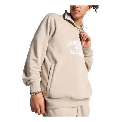 Converse RETRO QUARTER ZIP Hnědá