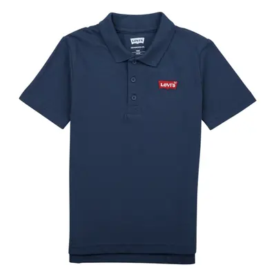 Levis BACK NECK TAPE POLO Tmavě modrá