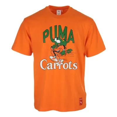 Puma X Carrots Graphic Tee Oranžová