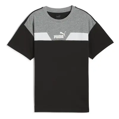 Puma POWER COLORBLOCK TEE Černá