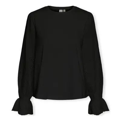 Y.a.s YAS Noos Top Lex L/S - Black Černá