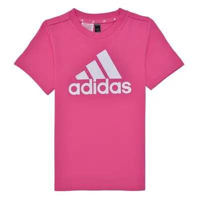 adidas Essentials Logo T-Shirt Růžová