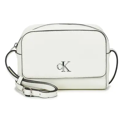 Calvin Klein Jeans MINIMAL MONOGRAM CAMERA BAG18 Bílá