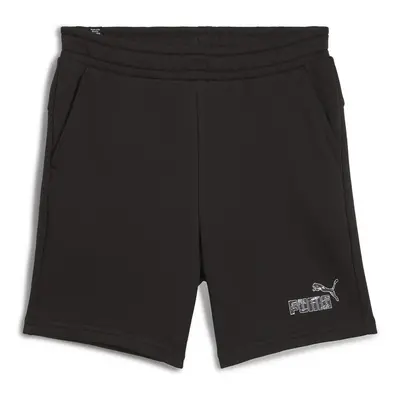 Puma ESS+ CAMO SHORTS TR B Černá