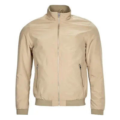 Jack & Jones JJERUSH HARRINGTON BOMBER Béžová