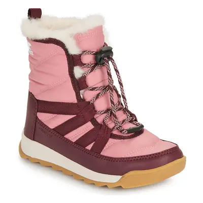 Sorel YOUTH WHITNEY II PLUS LACE WP Růžová