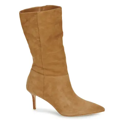 Lauren Ralph Lauren LEANNAH-BOOTS-MID BOOT Béžová