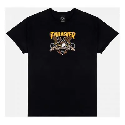 Thrasher T-shirt eaglegram Černá