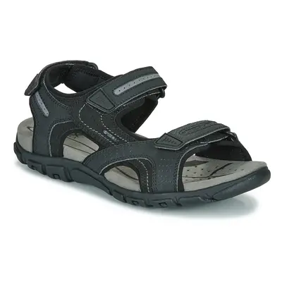 Geox UOMO SANDAL STRADA Černá