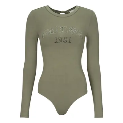 Guess LS ALEXANDRA LOGO Khaki