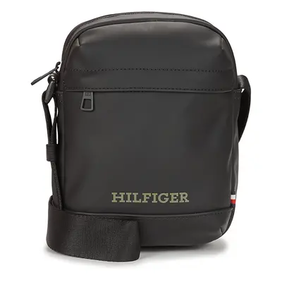 Tommy Hilfiger TH MONOTYPE PU MINI REPORTER Černá