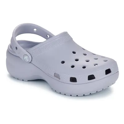 Crocs Classic Platform Clog W Fialová