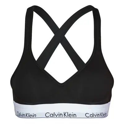 Calvin Klein Jeans MODERN COTTON BRALETTE LIFT Černá