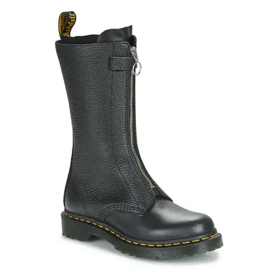 Dr. Martens 1B99 FRONT ZIP BLACK WANAMA Černá